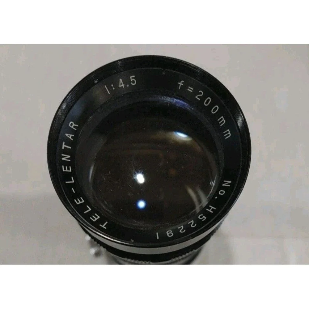 TELE - LENTAR 1:4.5 f=200mm No. H52291 Vintage in original case